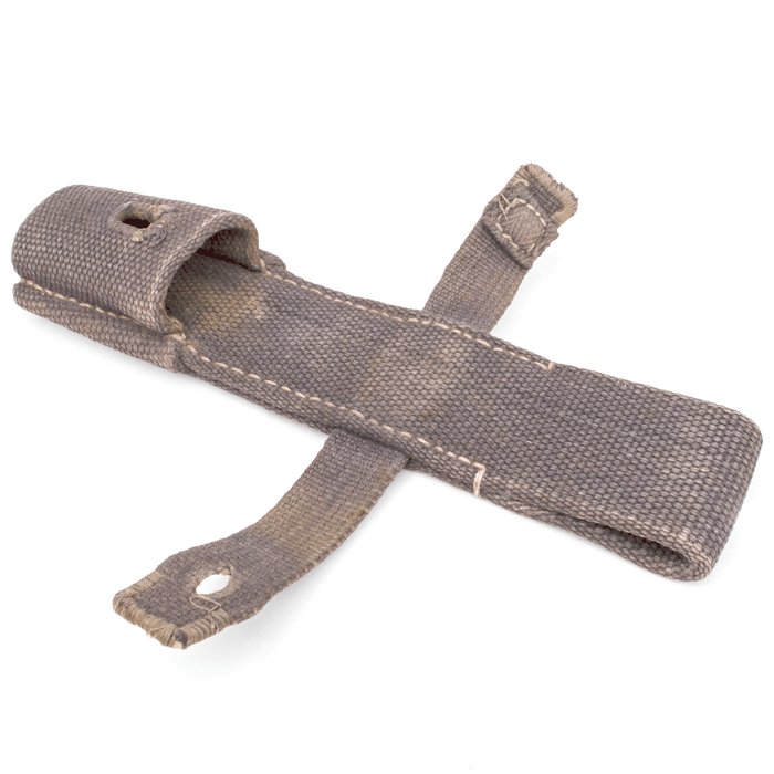 PEA22 Blue Luftwaffe canvas 98k bayonet frog — image 5