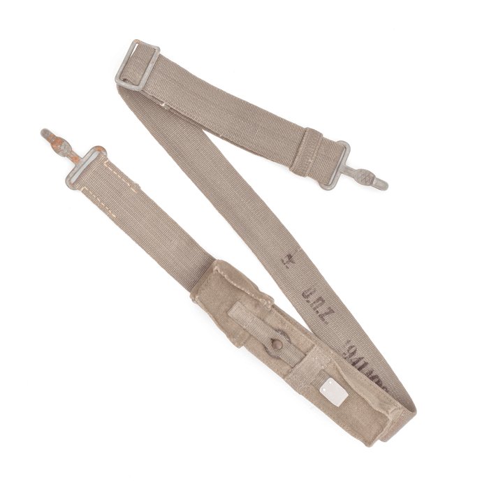 OT006 Rare webbed accessory strap with pouch for MP34 — image 5