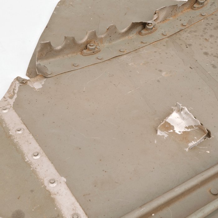 FLA1 Swastika removed from downed Luftwaffe Bf-109 in North Africa — image 10