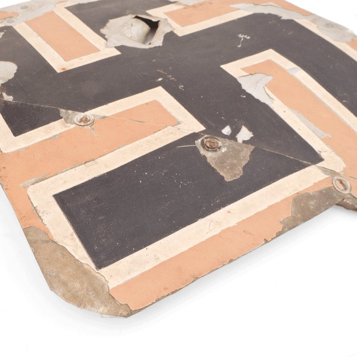 FLA1 Swastika removed from downed Luftwaffe Bf-109 in North Africa — image 6