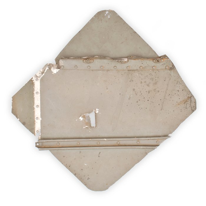 FLA1 Swastika removed from downed Luftwaffe Bf-109 in North Africa — image 7