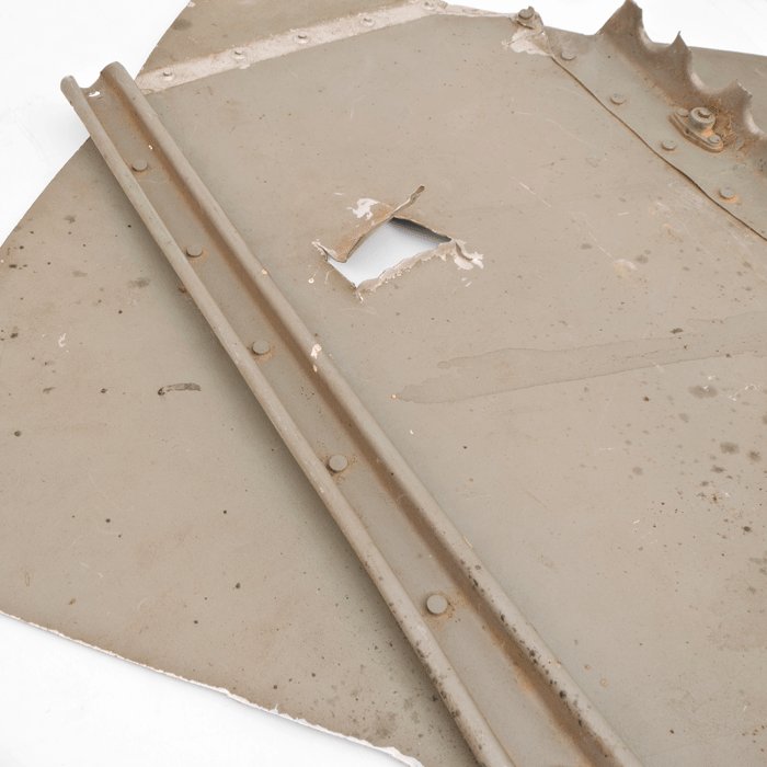 FLA1 Swastika removed from downed Luftwaffe Bf-109 in North Africa — image 9