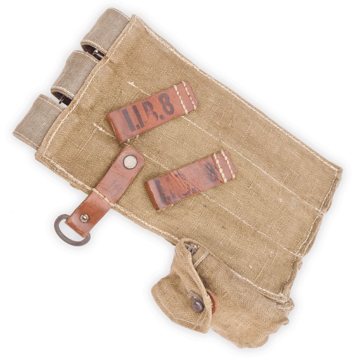 TPA20 1943 dated MP40 pouch with three magazines and speed loader — image 5