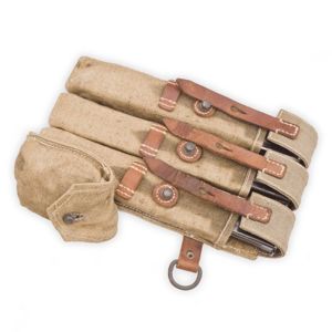 TPA20 1943 dated MP40 pouch with three magazines and speed …