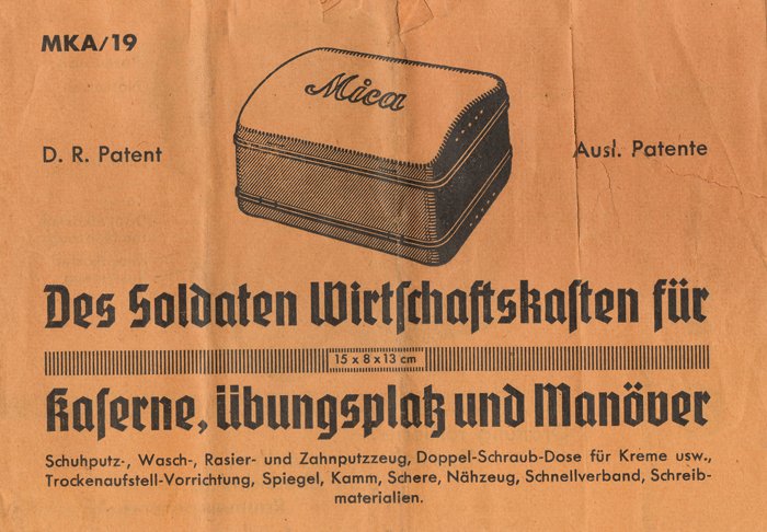 MCA26 Complete original in the box Mica personal hygiene kit — image 10