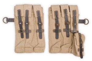 OT005 Matched pair of MP40 magazine pouches