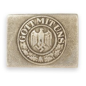 DJA9 Heer EM aluminum belt buckle