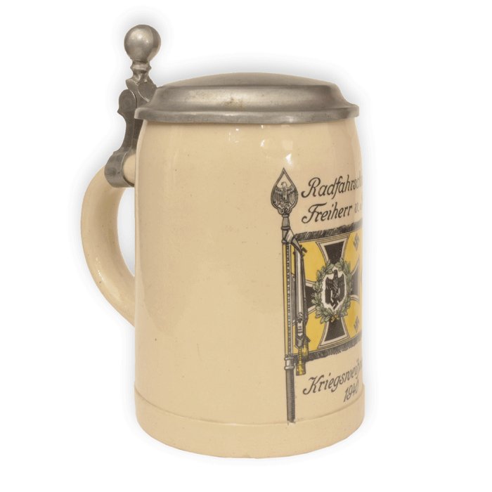 TPA4 Commemorative half liter stein with Kavallerie standarte motif — image 6