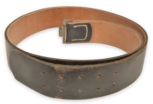 DJA1 Late issue EM/NCO leather belt