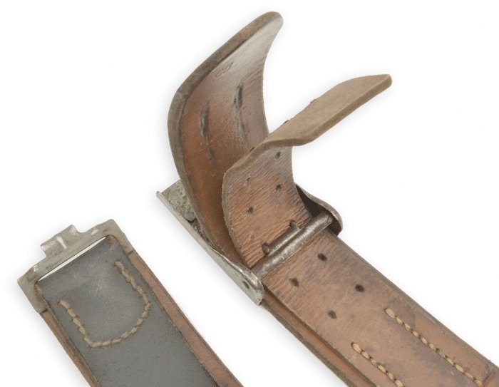 SBA1 Waffen SS EM steel belt buckle and belt — image 6