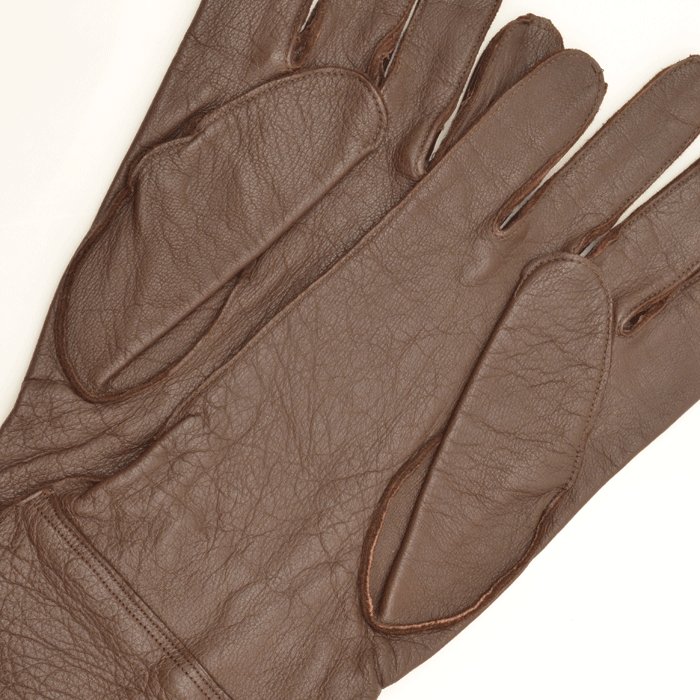 AMS04 Excellent matched pair of Fallschirmjäger unlined leather gauntlets — image 5