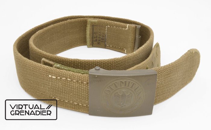PJ2 Heer EM/NCO tropical belt and buckle — image 2