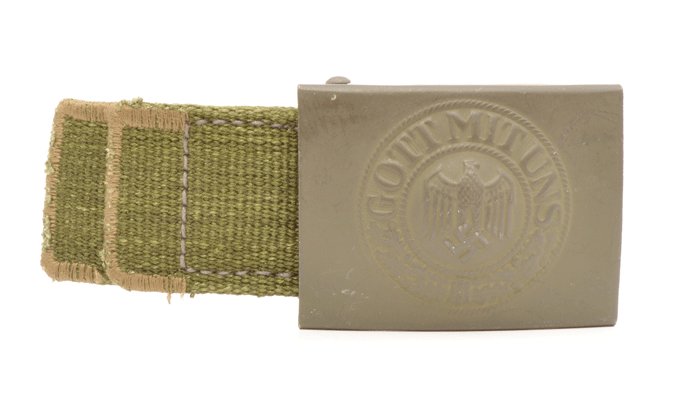 PJ2 Heer EM/NCO tropical belt and buckle — image 4