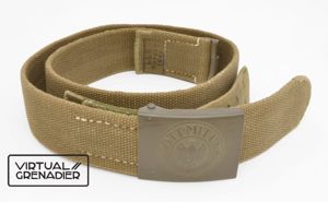 PJ2 Heer EM/NCO tropical belt and buckle