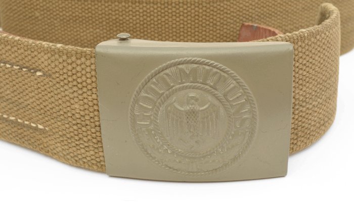 PJ1 Heer EM/NCO tropical belt and buckle — image 3