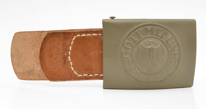 PJ1 Heer EM/NCO tropical belt and buckle — image 4