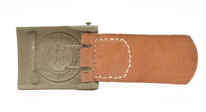 PJ1 Heer EM/NCO tropical belt and buckle — image 5