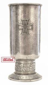 ASP1 Luftwaffe Ehrenpokal awarded to a Leutnant