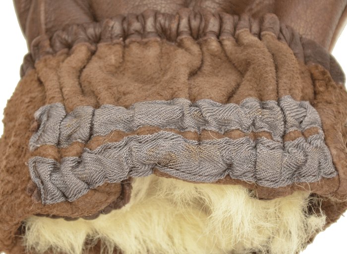 HGS4 Matching pair of Fallschirmjäger lined leather gauntlets — image 7