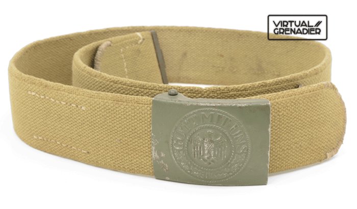 HA018 Heer EM tropical belt and buckle — image 2