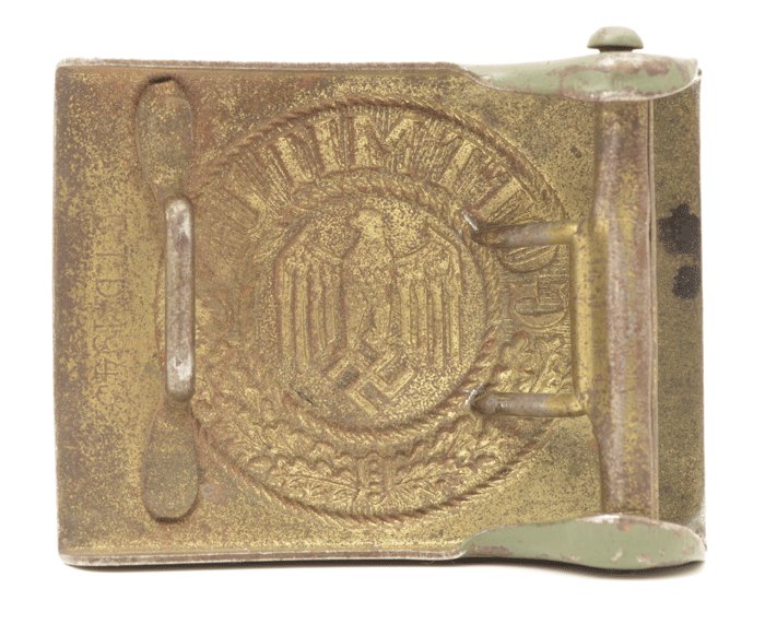 HA018 Heer EM tropical belt and buckle — image 6