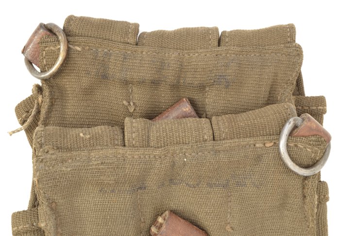 BCU5 Matching pair of MP38/40 pouches with brown leather components — image 4