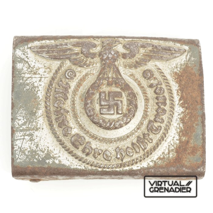 FSA03 Steel Waffen SS EM/NCO belt buckle — image 2