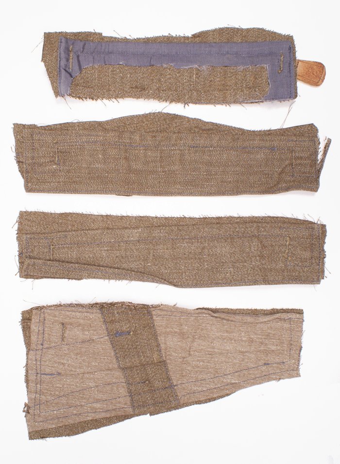 CU048 Complete original replacement zipper set useable for Fallschirmjäger jump smock — image 5