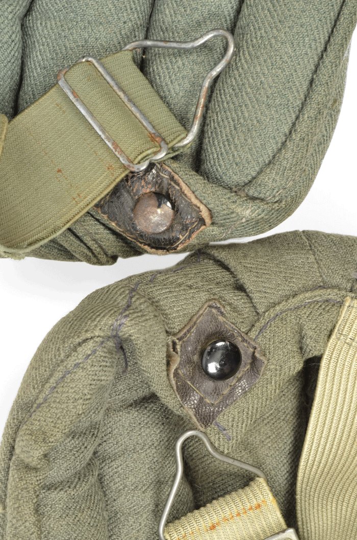 JHA02 Slightly mismatched pair of Luftwaffe Fallschirmjäger kneepads — image 7