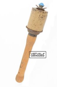 Late M43 type stick grenade