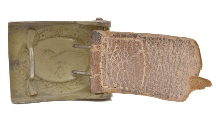 Luftwaffe tan tropical belt and buckle — image 5