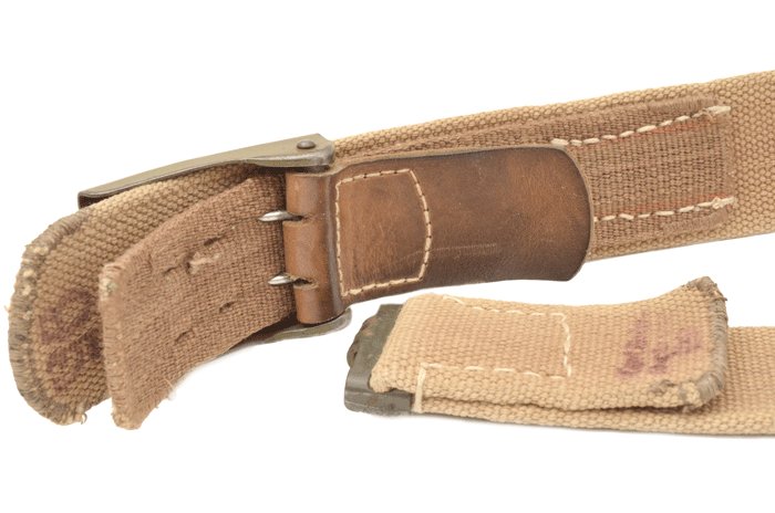 Luftwaffe tan tropical belt and buckle — image 8
