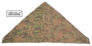 Mint Waffen SS Zeltbahn oakleaf pattern