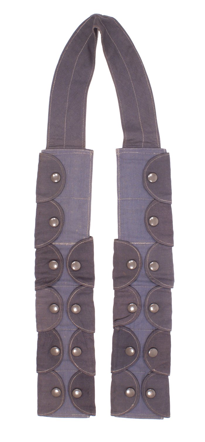 Rare blue two tone Luftwaffe Fallschirmjäger K98 bandolier — image 2