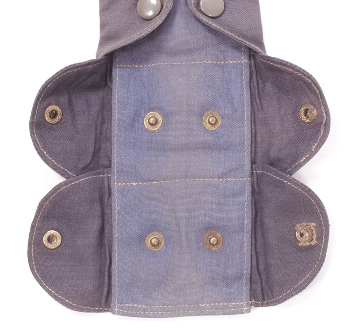 Rare blue two tone Luftwaffe Fallschirmjäger K98 bandolier — image 5