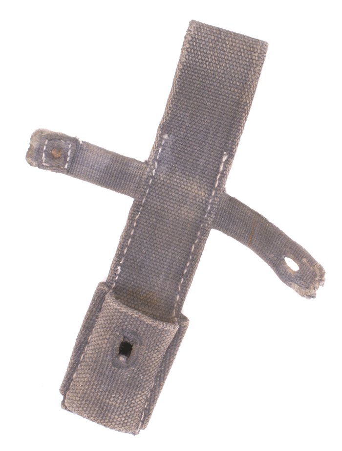 Blue Luftwaffe canvas 98k bayonet frog — image 5