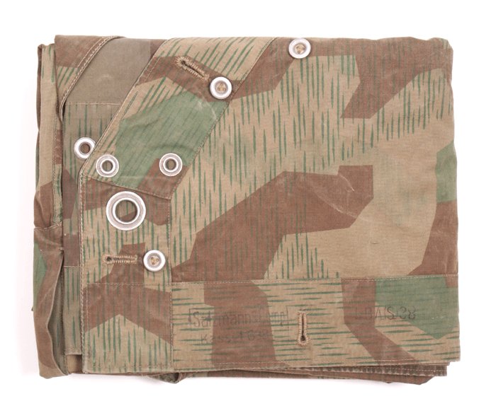 Excellent Luftwaffe marked Zeltbahn — image 2