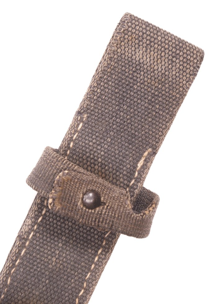 Blue Luftwaffe canvas 98k bayonet frog — image 4