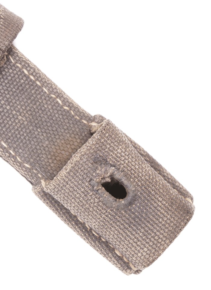 Blue Luftwaffe canvas 98k bayonet frog — image 5