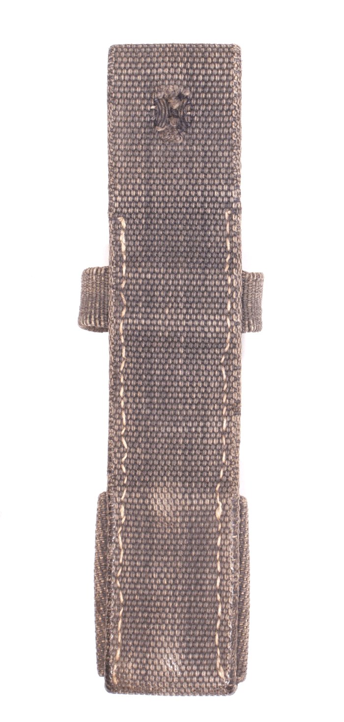 Blue Luftwaffe canvas 98k bayonet frog — image 6