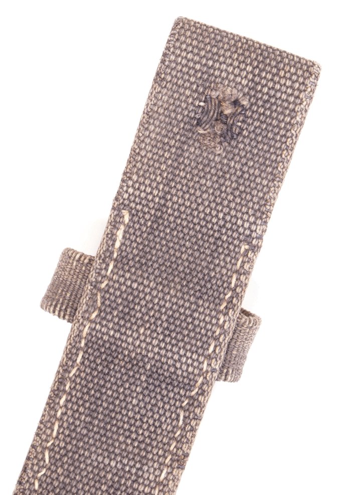 Blue Luftwaffe canvas 98k bayonet frog — image 7