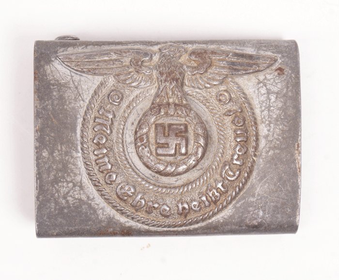 Waffen SS EM leather belt and buckle — image 4