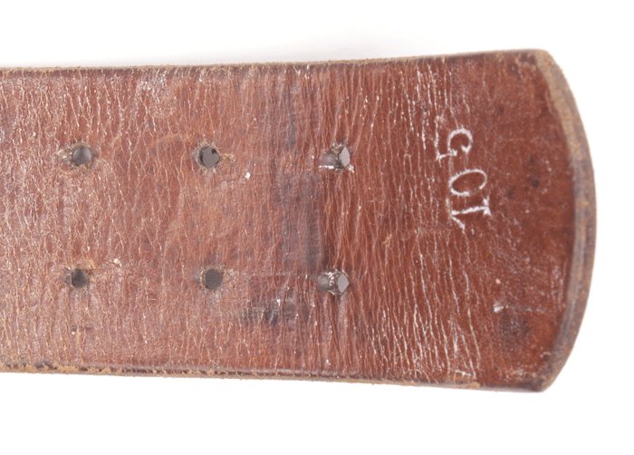 Waffen SS EM leather belt and buckle — image 7