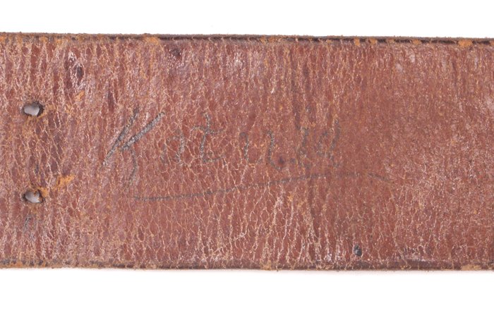 Waffen SS EM leather belt and buckle — image 8