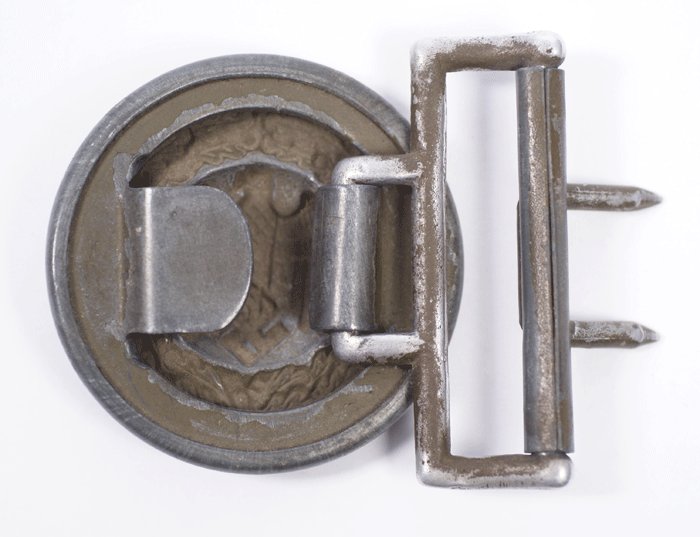 Heer officer's tropical belt and buckle — image 6