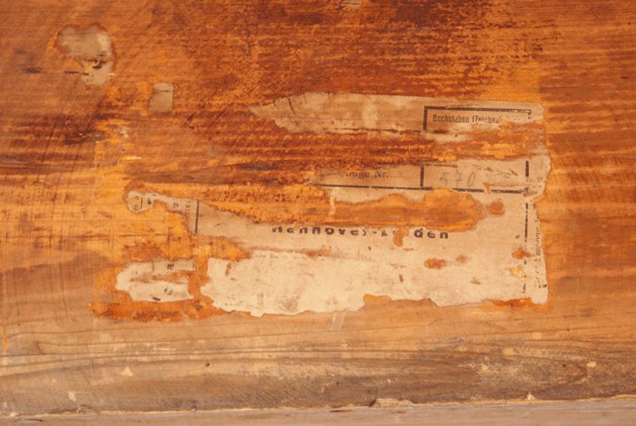 Heavy wooden metal lined box — image 6