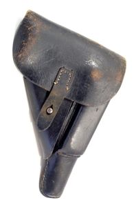 AN015 Soft shell leather P38 holster