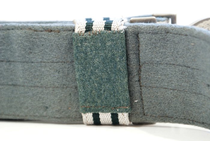 Heer officer's brocade belt and buckle — image 6