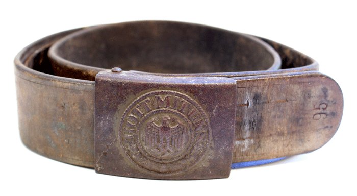 AN010 Heer EM steel buckle and belt — image 2