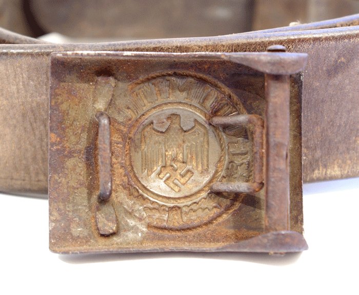 AN010 Heer EM steel buckle and belt — image 3